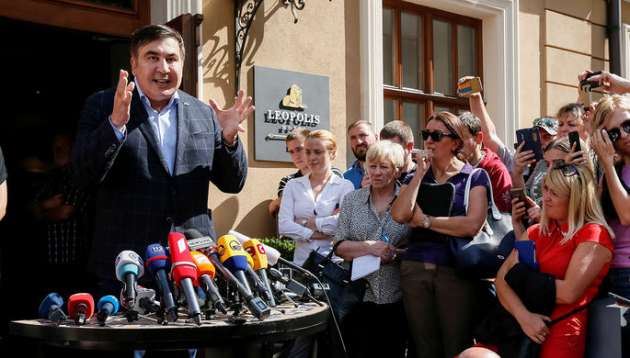 Садовый назвал условия для политического союза с Саакашвили