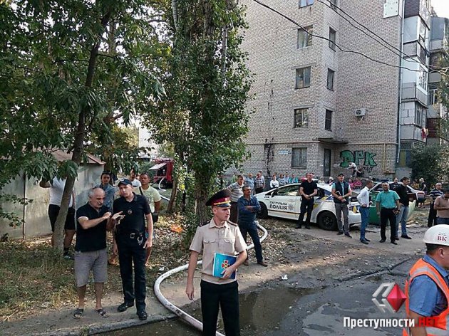 В центре Николаева взорвался жилой дом
