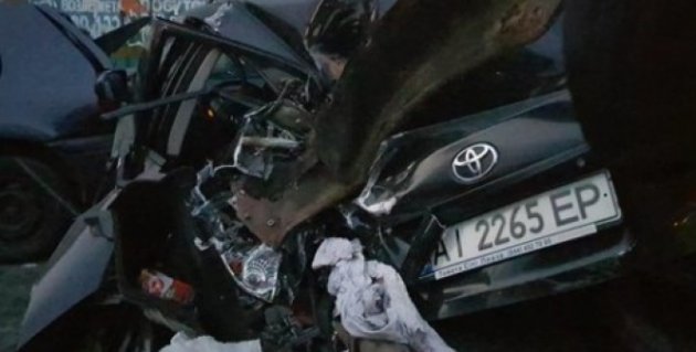 В Киеве произошло масштабное ДТП: разбились шесть автомобилей