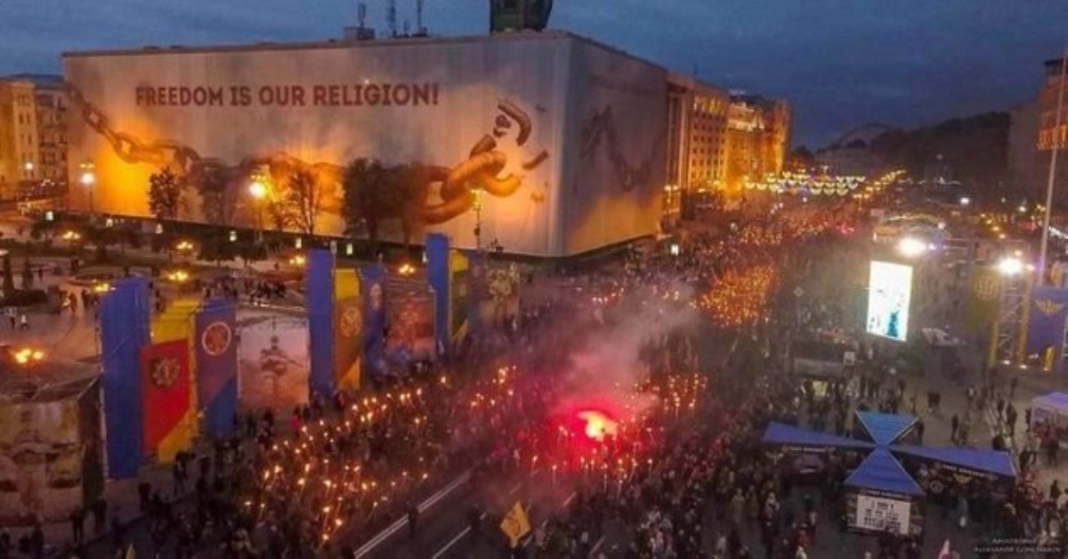 Фашисты рвутся к власти: в России устроили истерику из-за марша УПА в Киеве