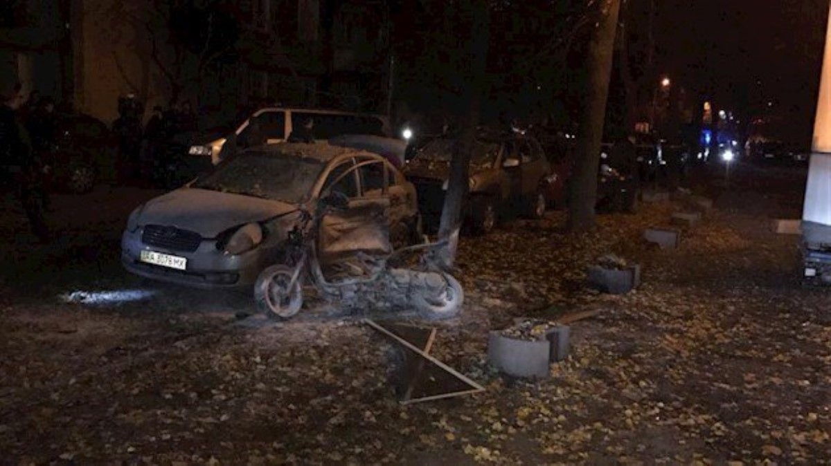 Покушение на Мосийчука: опубликовано страшное видео, снятое сразу после взрыва