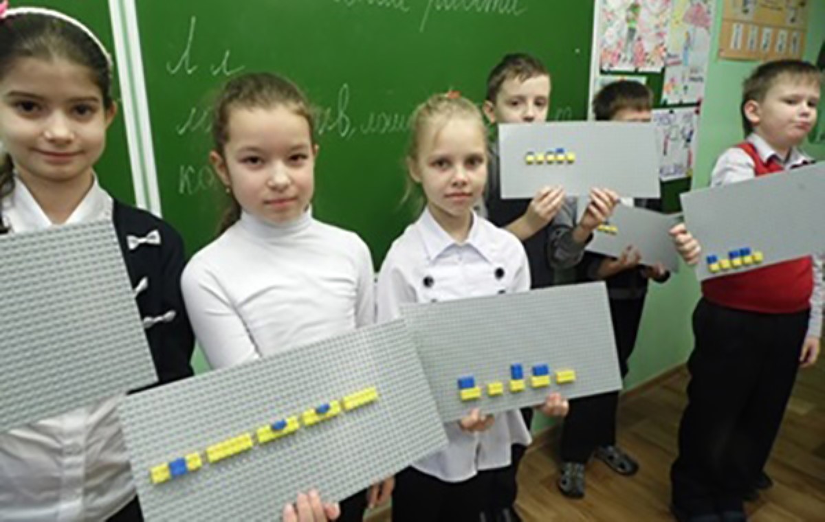 Украинских школьников будут учить с помощью LEGO