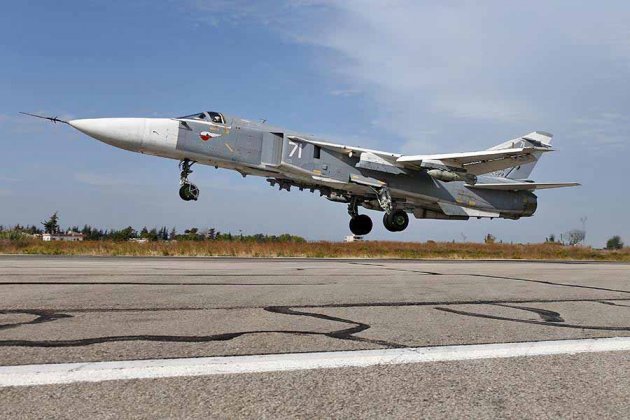 В Сирии внезапно разбился российский Су-24