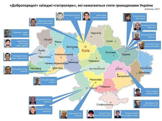 Аброськин показал всех "заезжих гастролеров", мечтающих о гражданстве Украины: инфографика