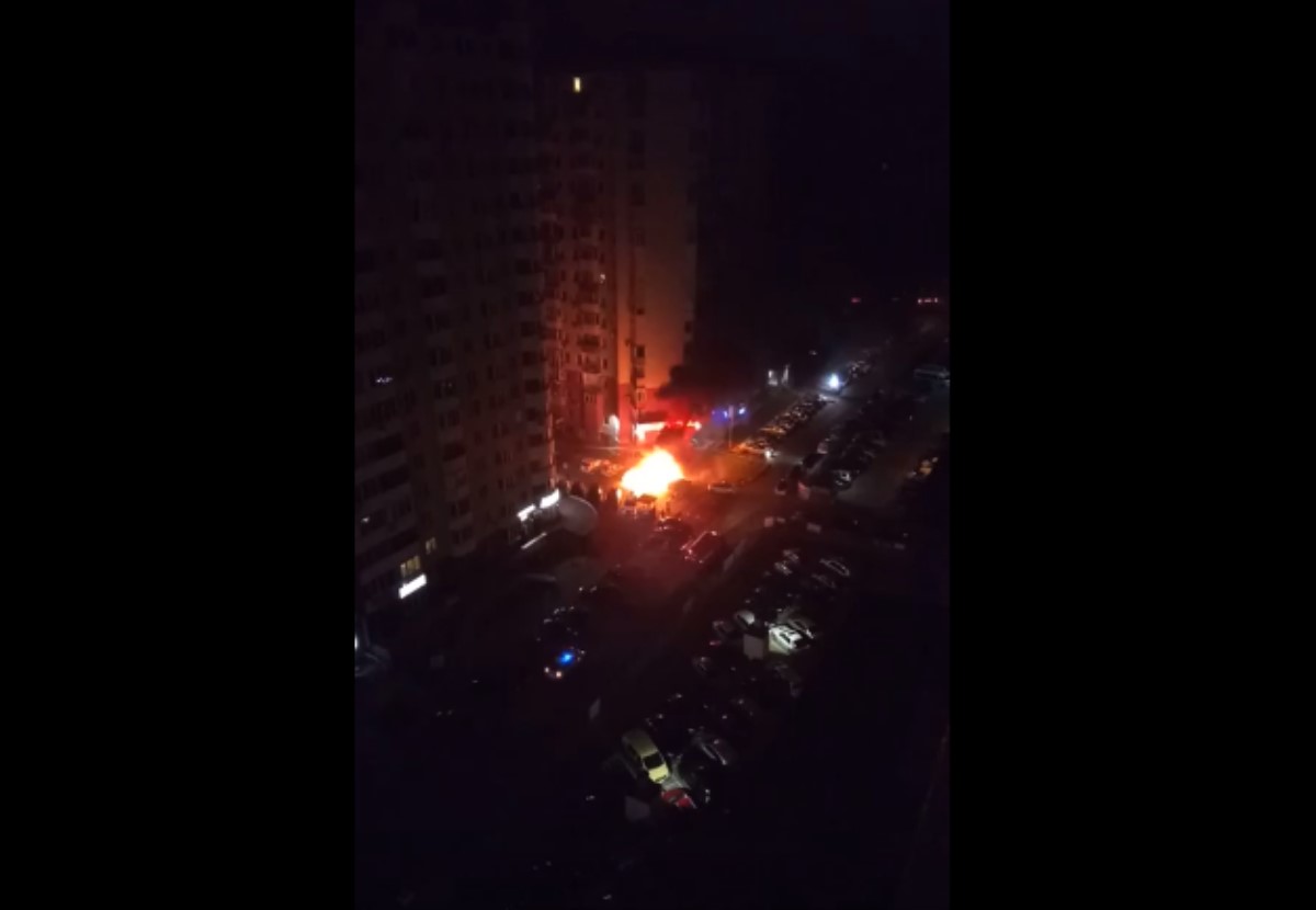 В Одессе за ночь сгорели десятки автомобилей