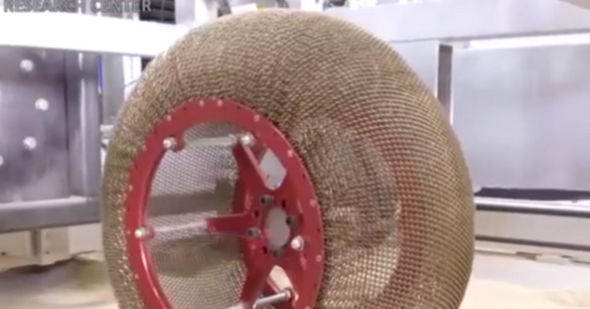 В NASA представили колесо, которое не знает препятствий