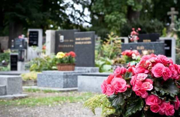 Украинцам запретят приносить цветы на кладбище