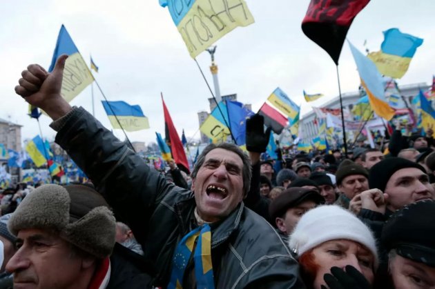 Половина опрошенных Мустафой Найемом больше бы не вышли на Евромайдан