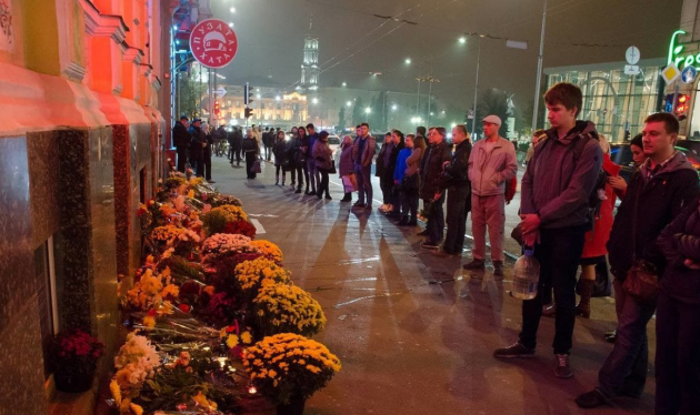 Появились кадры панихиды на 40 дней после смертельного ДТП в Харькове