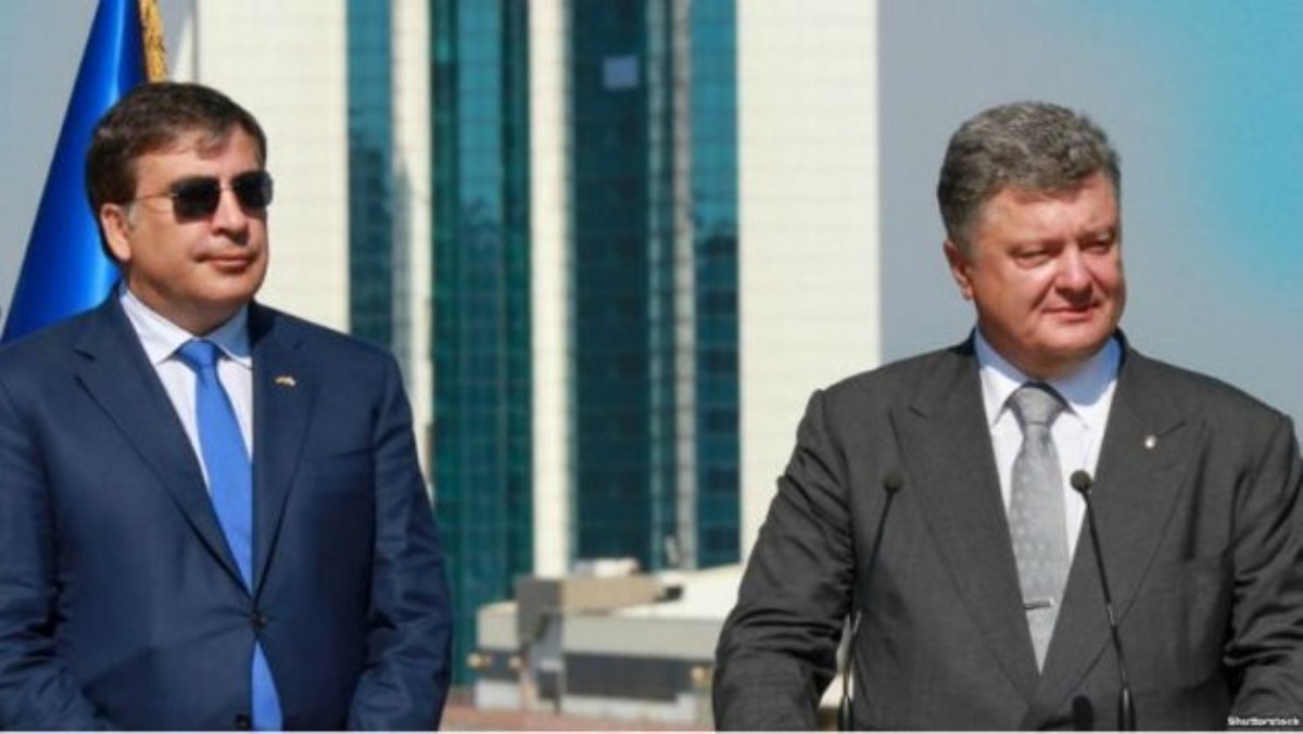 Как Порошенко использовал Саакашвили в роли воронки для оппозиции