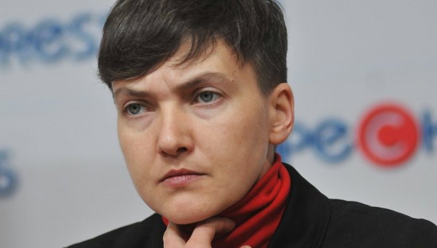 Савченко назвала Путина и Порошенко зачинщиками войны на Донбассе