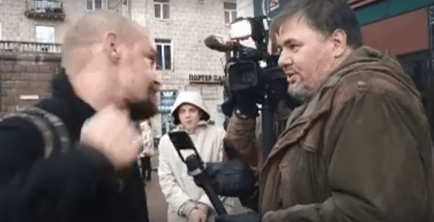 Экс-боец АТО Бык объяснил, за что ударил Коцабу в центре Киева