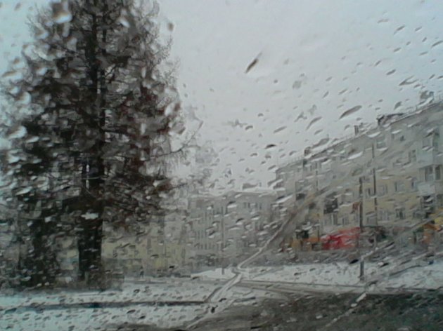 В Украину идет циклон с сильными дождями и снегом