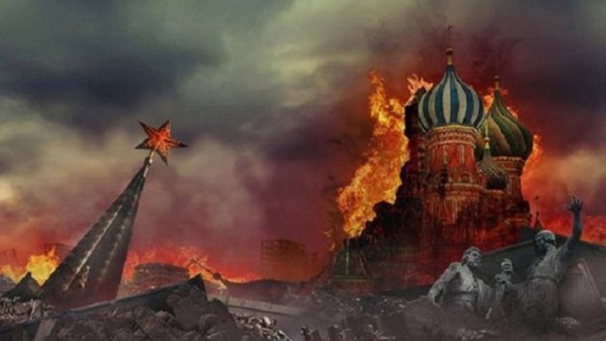 Москва сгорела целиком: в Крыму устроили дикие пляски на «костях Путина»