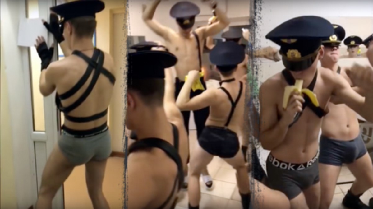 В России разгорелся скандал из-за пикантного видео с танцующими курсантами