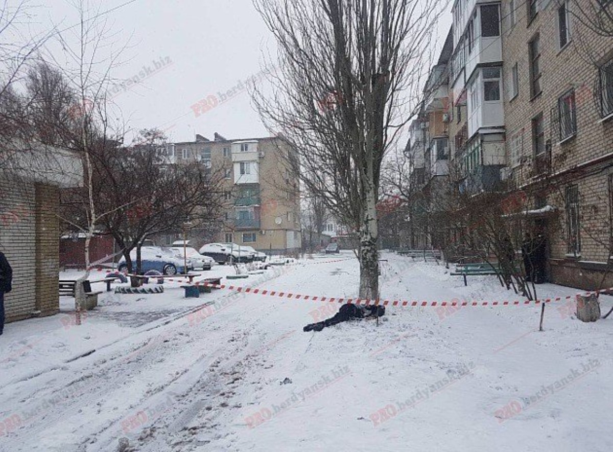 В Бердянске преступник подорвал гранатой группу полицейских