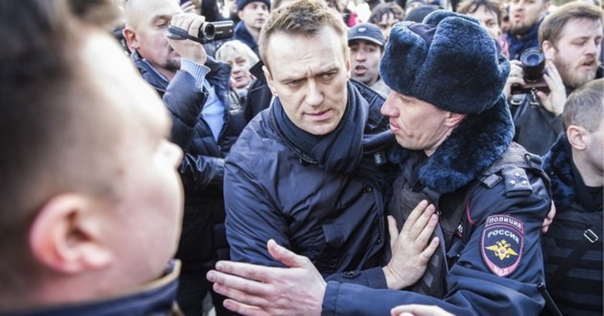 Масштабные протесты в России: задержан Навальный и еще 100 человек
