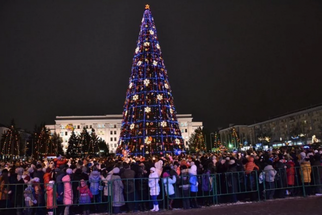 В «ЛНР» встречали Новый год под украинский гимн и загадывали одно желание