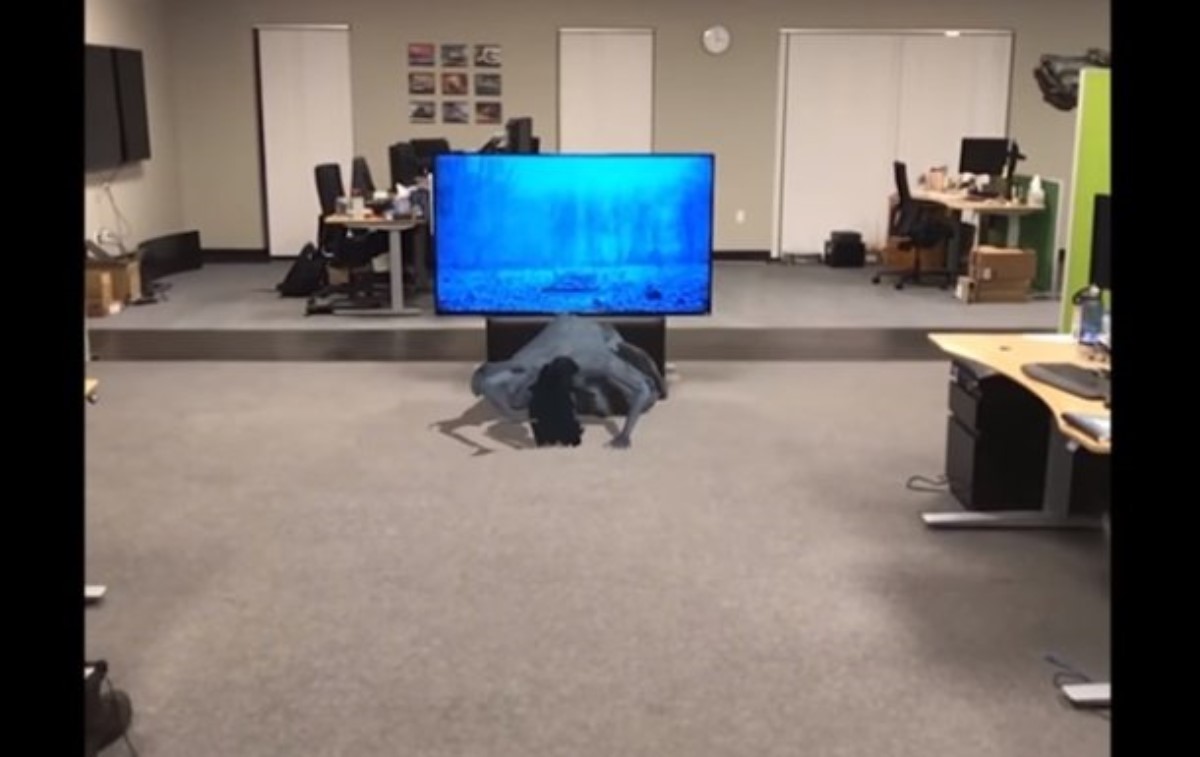 Впечатлительным не смотреть: программист воссоздал девочку-призрака из "Звонка". Видео