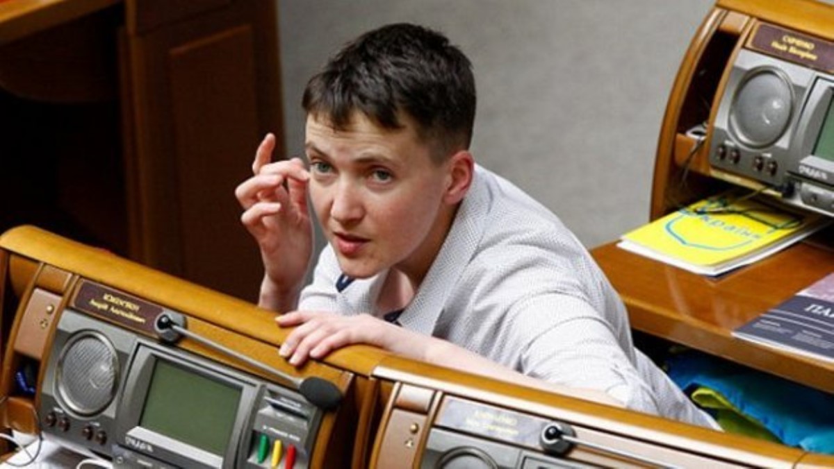 Савченко подловили на странном поведении в Раде