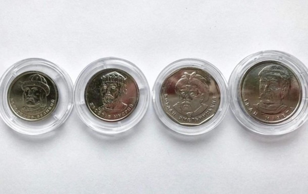НБУ показал монеты, которыми заменит банкноты номиналом 1,2,5 и 10 грн