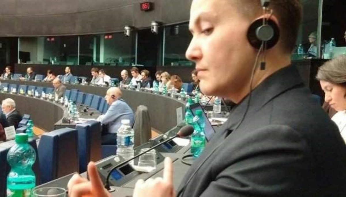 В ЕС прокомментировали арест Савченко