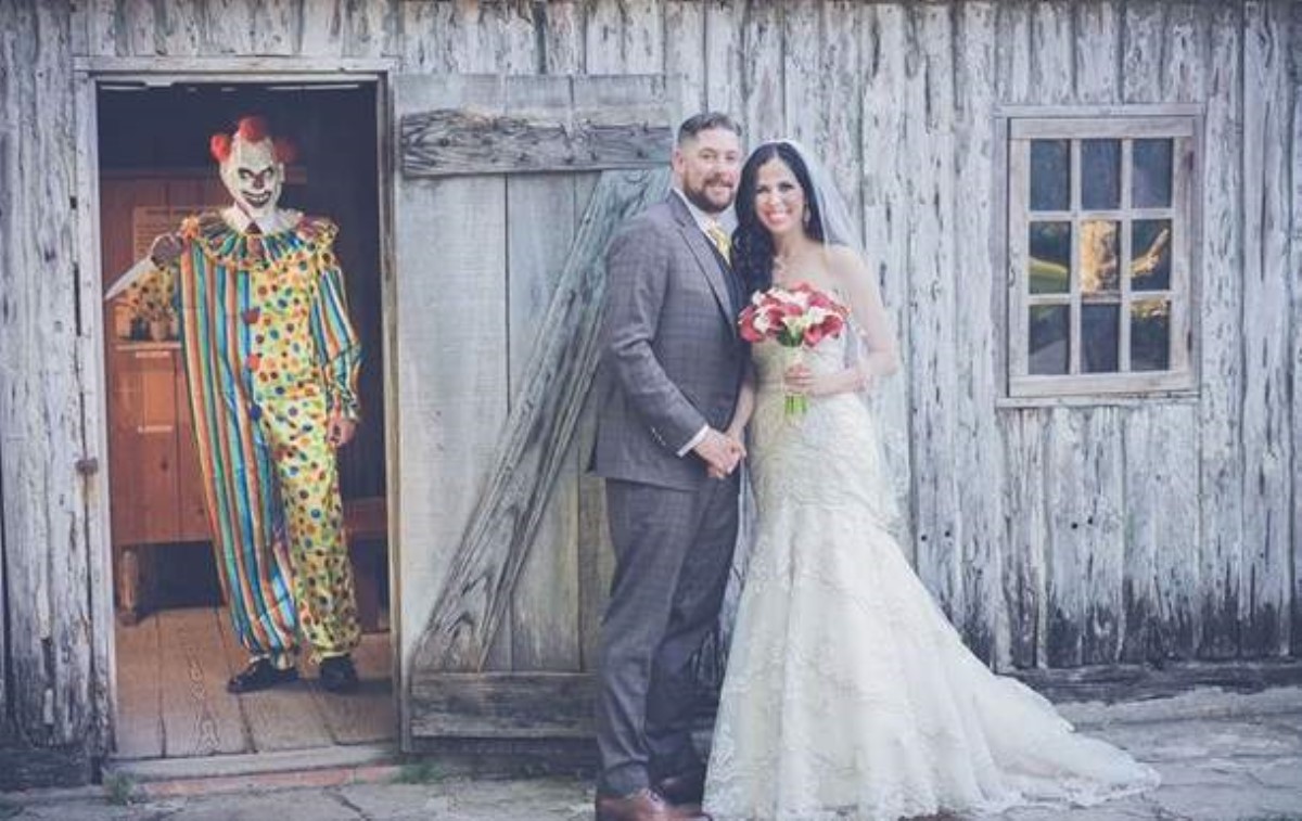 Жених шокировал свою возлюбленную страшным свадебным фото