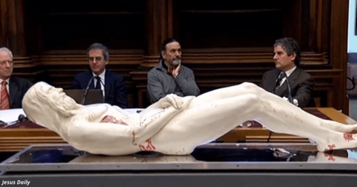 В Италии сделали 3D-копию Иисуса из туринской плащаницы