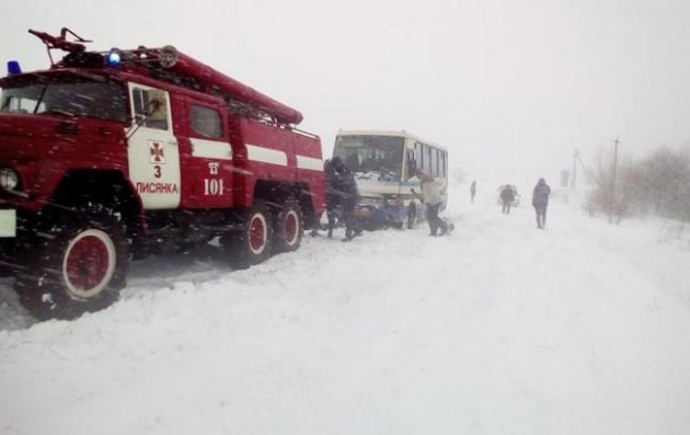На Киев надвигается мощный циклон, выпадет много снега
