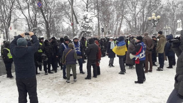 Полиция назвала причину штурма "Михомайдана"