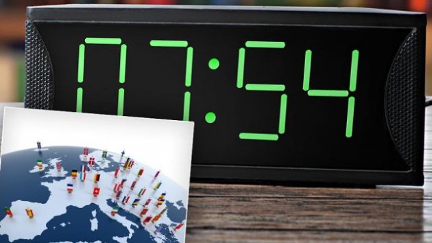 У 25 країнах Європи сповільнились електронні годинники