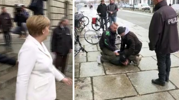 На Меркель совершено покушение, появились первые подробности