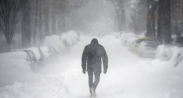 Синоптики в очередной раз предупредили о надвигающейся снежной буре