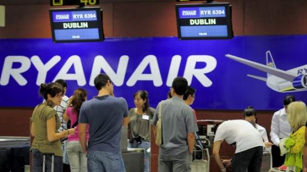 Ryanair в Украине планирует летать из шести городов