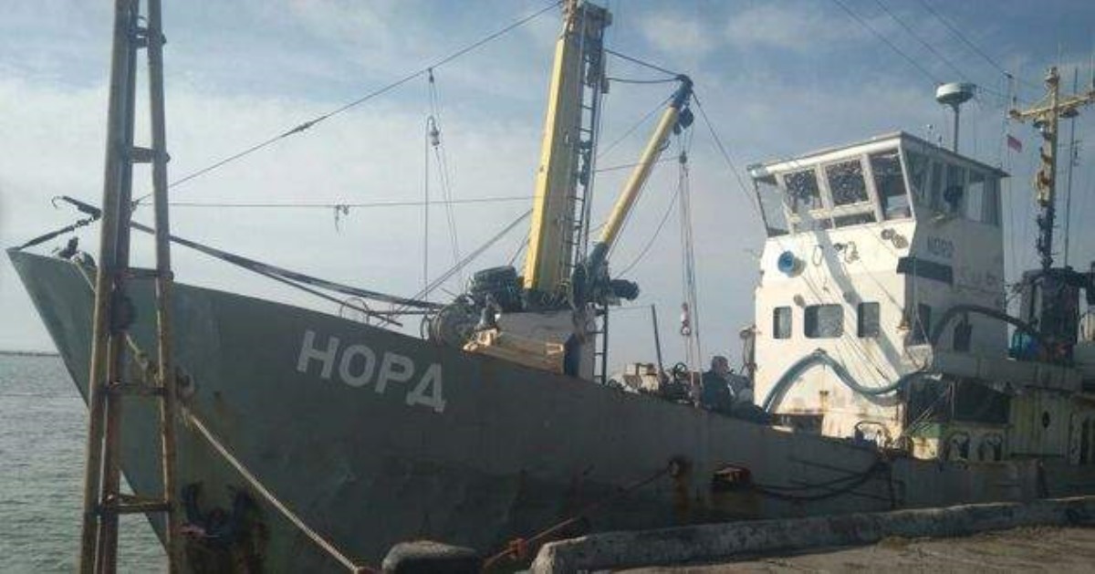 Российские дипломаты пытались вывезти  из Украины экипаж задержанного судна "Норд"