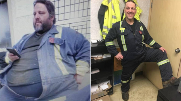 Мужчина похудел на 141 кг после конфуза в самолете