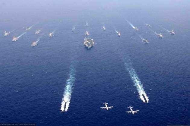Что будет если флоты США и России столкнутся у берегов Сирии