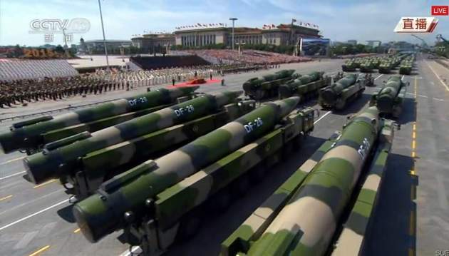 Китай вооружился новыми баллистическими ракетами