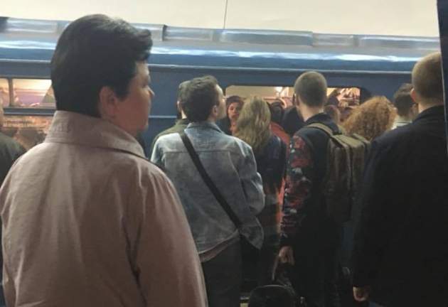 В метро Киева произошло ЧП