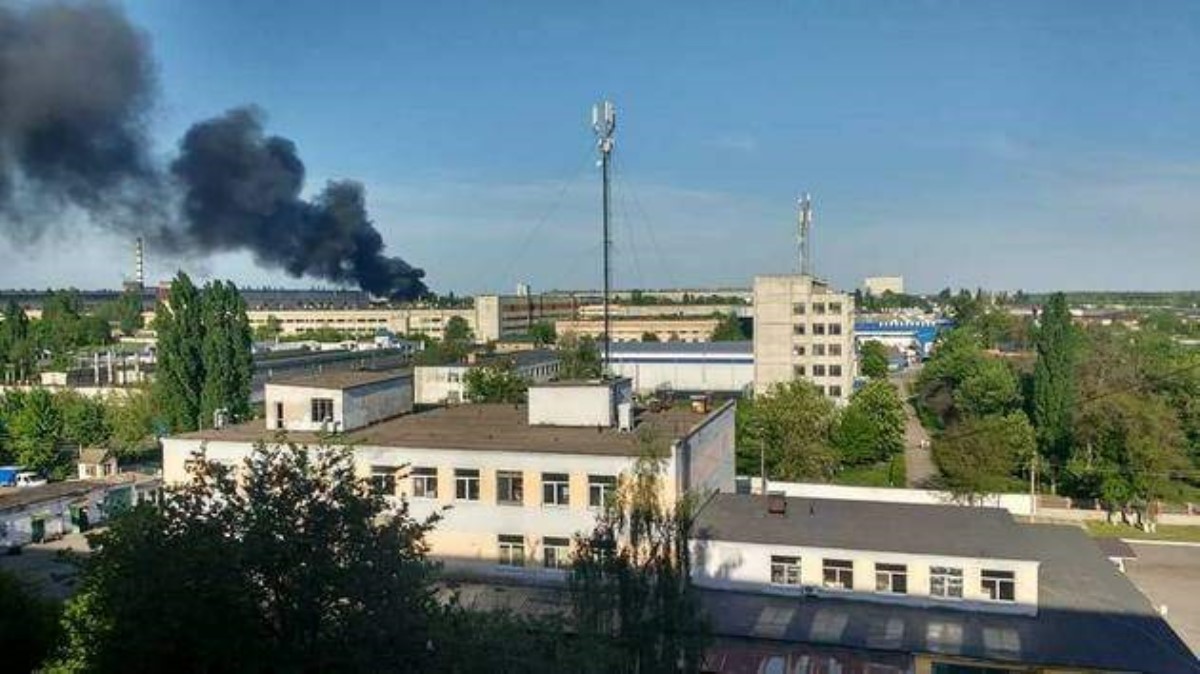Масштабный пожар на заводе под Киевом: появились новые фото и данные о пострадавших