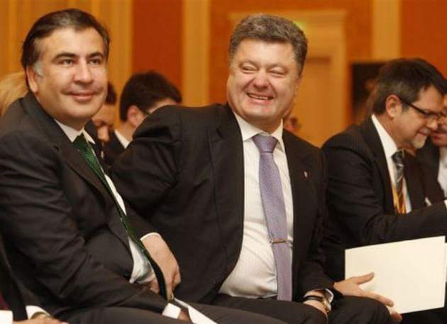 Саакашвили: Порошенко получил от США "черную метку"