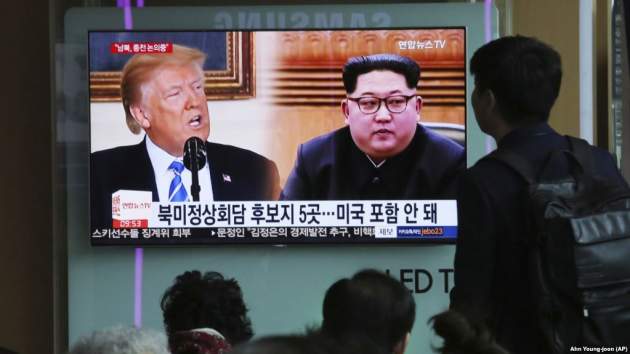 Названы точная дата и место встречи Трампа и Ким Чен Ына