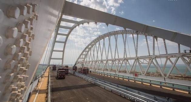 Опубликована схема движения автомобильного транспорта через Крымский мост