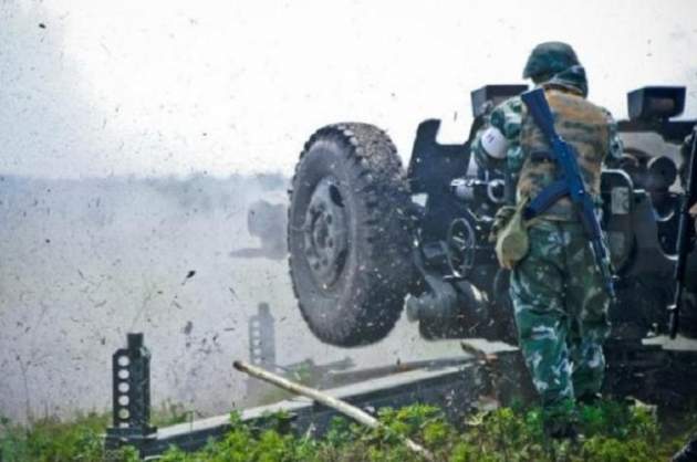 Штаб ООС: Боевики 20 раз применили на Донбассе артиллерию и минометы