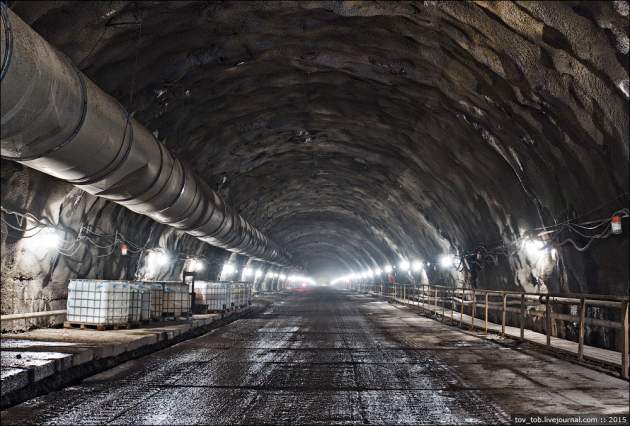 Бескидский тоннель откроют раньше запланированной даты