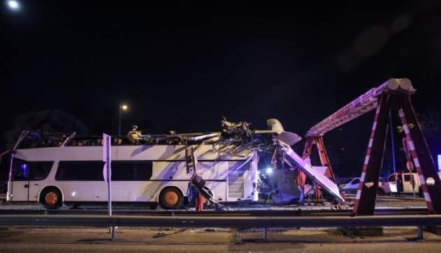 Автобус из Украины попал в ДТП в Будапеште: десятки пострадавших
