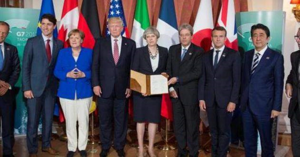 США отказались подписывать итоговое коммюнике саммита G7