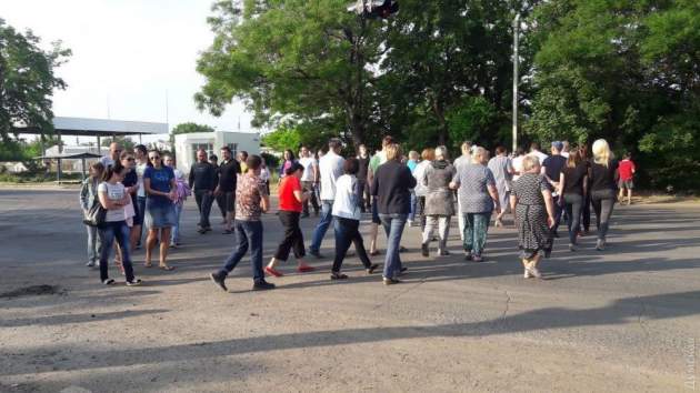 ДТП в Одессе: люди заблокировали "дорогу смерти"