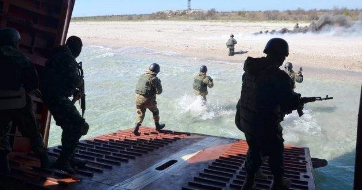 Украинско-американский десант высадился на Черном море: впечатляющие кадры