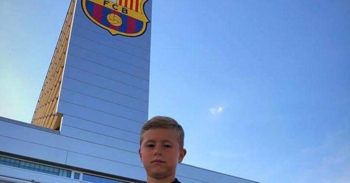 Из-за тренировок: украинский 8-летний новичок "Барселоны" шокировал откровенным признанием
